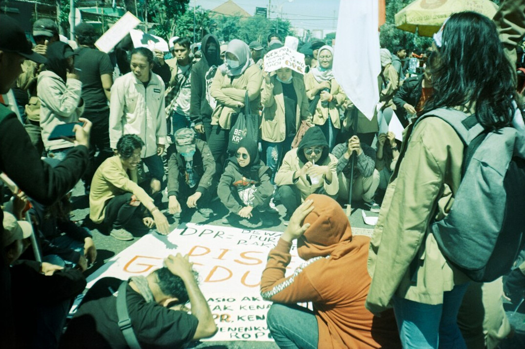 historical protest march